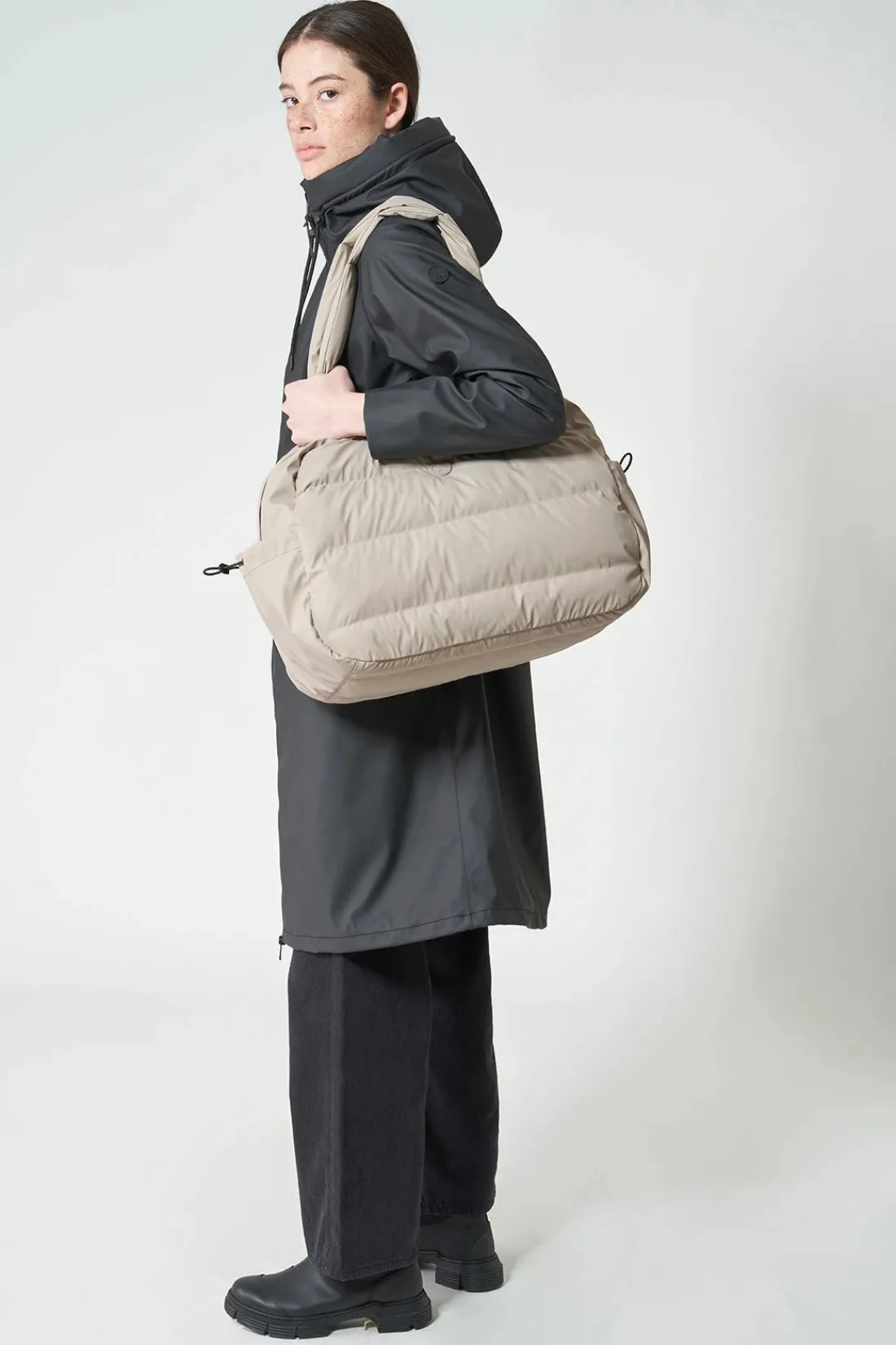 Best Sale Tantä Rainwear Conlectus Stone Grey